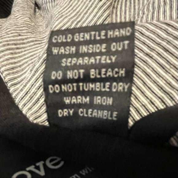 Lovestitch Layered Halter Vest size M Open Back - Picture 10 of 10